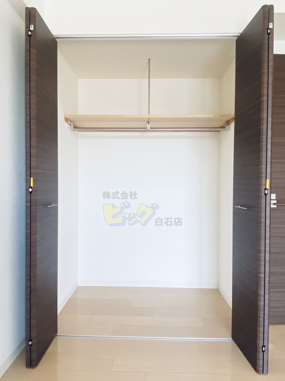 収納　大きめのクローゼット完備しています♪