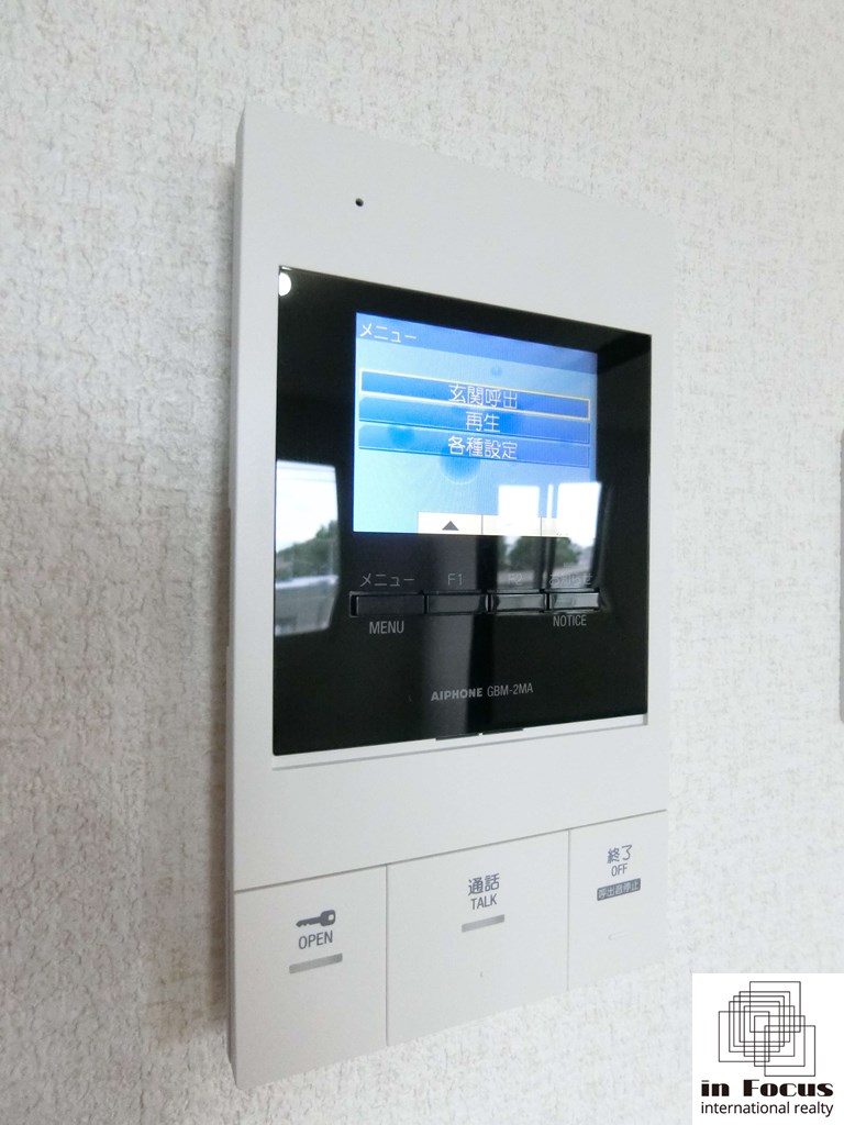 セキュリティ　来客の顔が見える安心のTVモニターホン