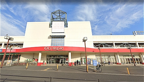 スーパー　Olympic藤沢店　徒歩10分（スーパー）まで800m