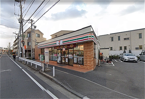 コンビニ　セブンイレブン藤沢弥勒寺2丁目店　徒歩５分（コンビニ）まで300m