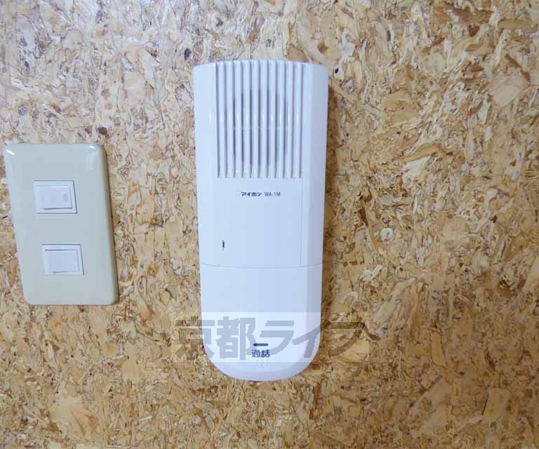 セキュリティ　来客も安心です。