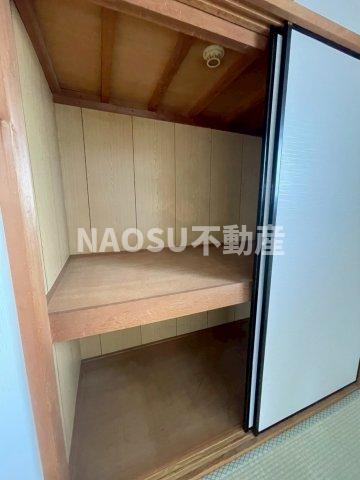 収納　収納があります