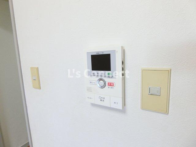 セキュリティ　突然の来客もＴＶモニターホンでしっかり確認。