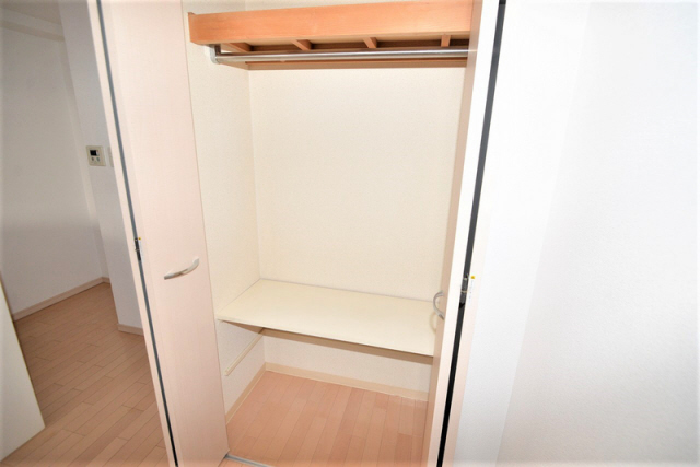 収納　十分な収納スペースがあります