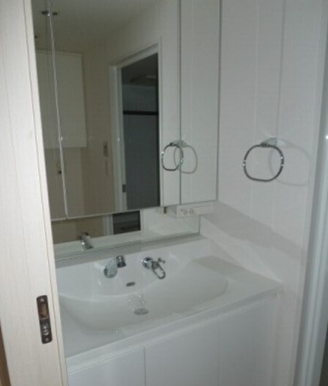 洗面設備　他号室のお写真です