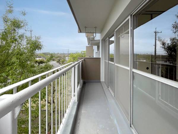 バルコニー　ビレッジハウスの同一物件・同一タイプの間取りの写真です