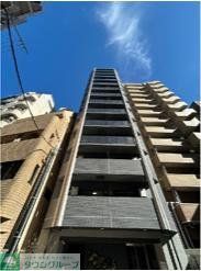 建物外観　新築工事中