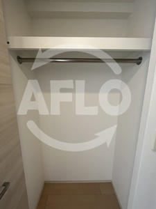 収納　レジュールアッシュザ・パークフロント　クローゼット