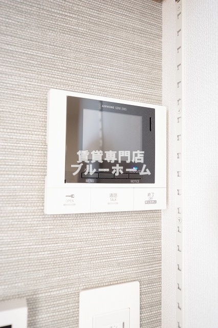 セキュリティ　安心のモニター付きインターホン！