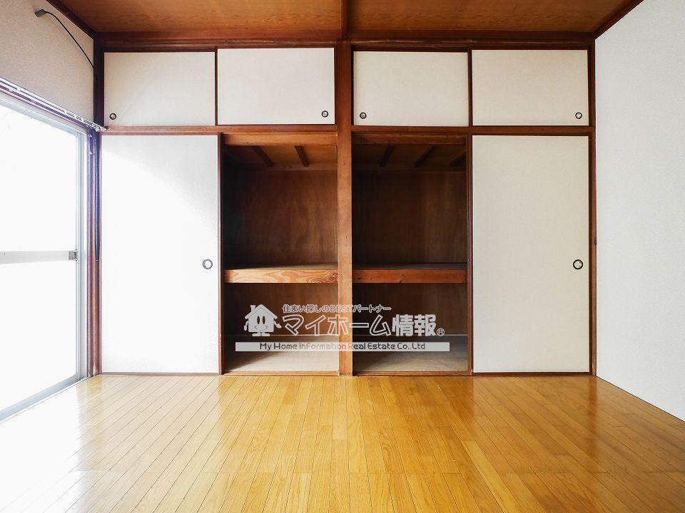 収納　収納が広いので、お部屋の空間を広く使えます♪