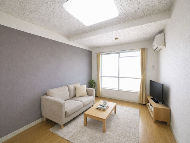 居室・リビング　CGで家具等を配置したもので家具等は含まれません。