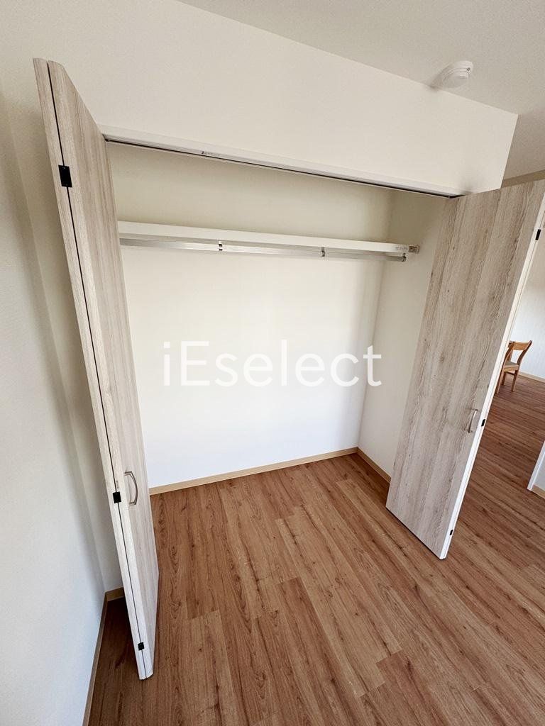 収納　洋服もかけられるクローゼット♪