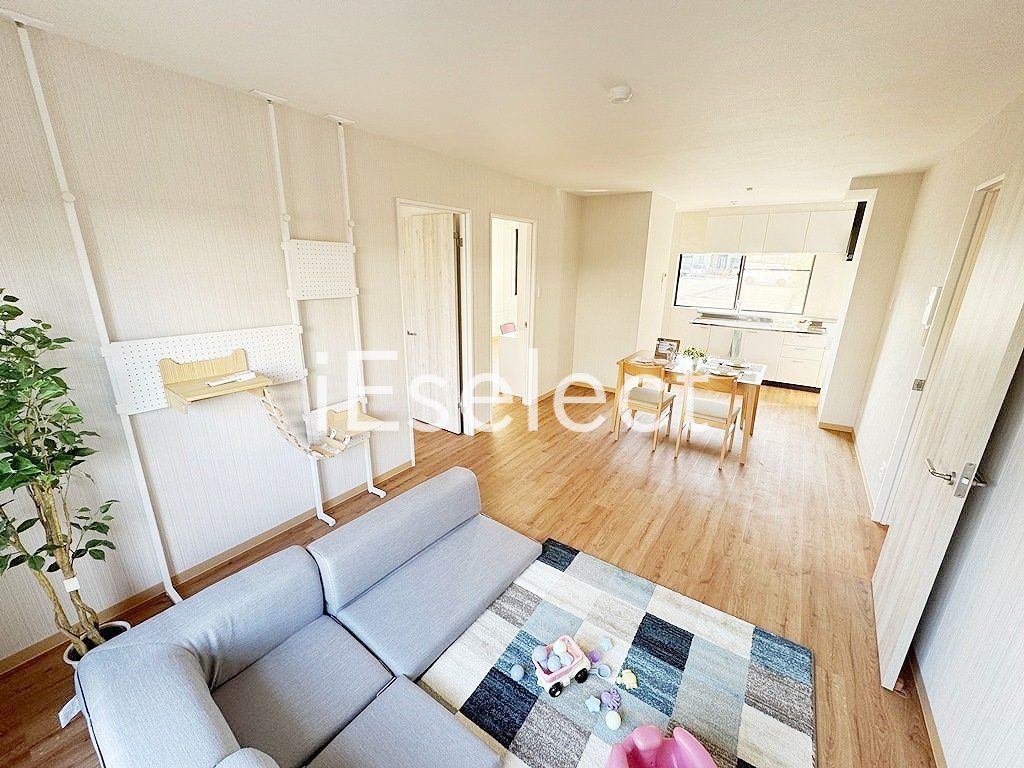 居室・リビング　モデルルームになります。