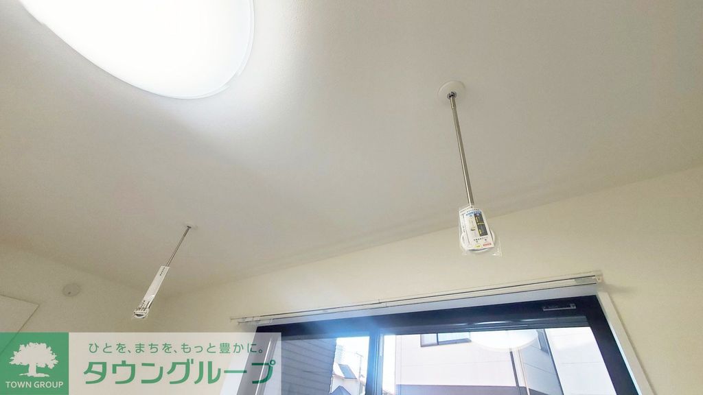 その他設備　室内物干し