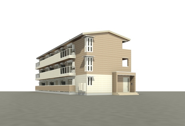 建物外観　外観パース