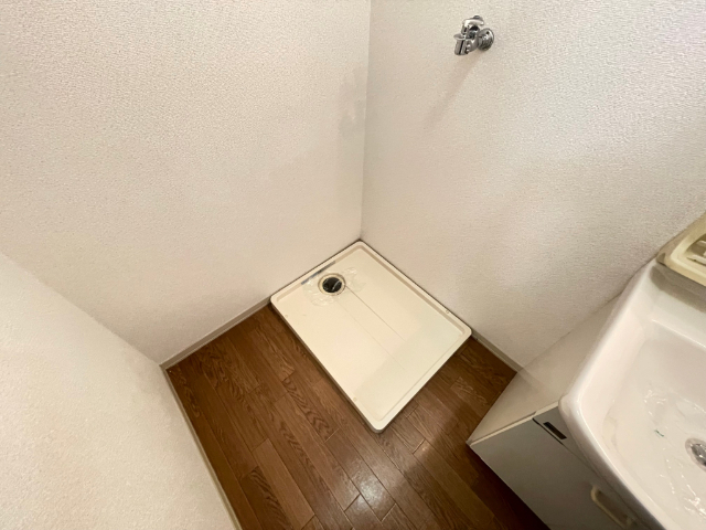 その他　室内洗濯機置場です