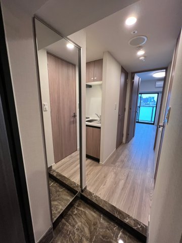 玄関　収納もある玄関です