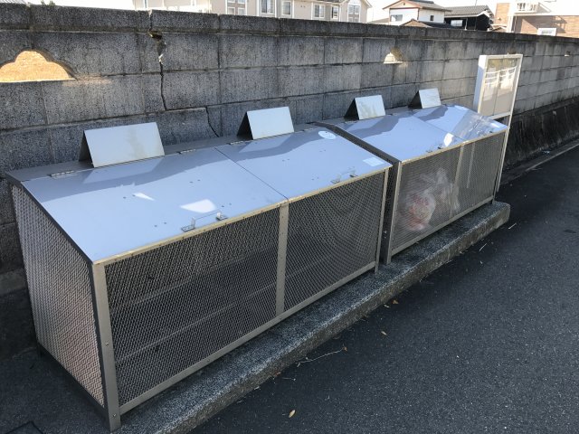 その他共有部分　敷地内ゴミ置き場。忙しい朝には便利です！