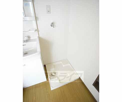 その他設備　洗濯機置けます。