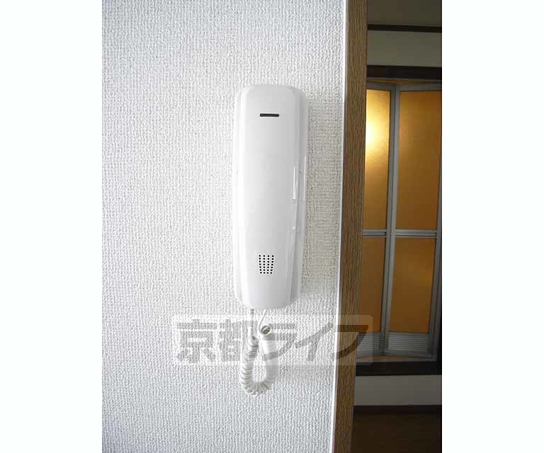 セキュリティ　来客も安心です。