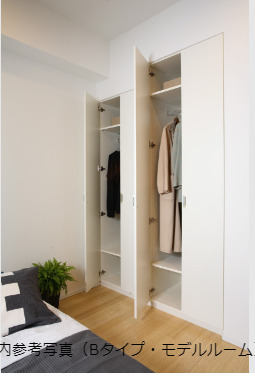 収納　モデルルームです