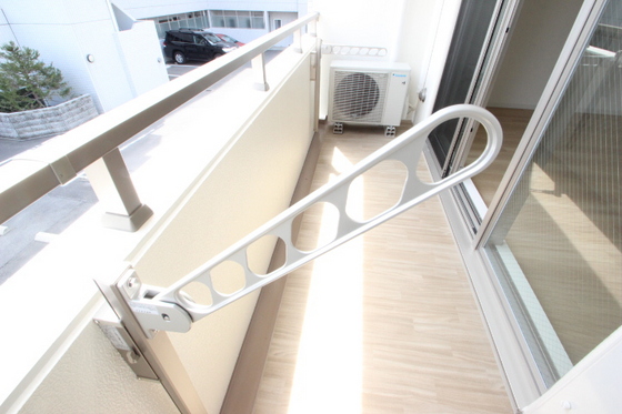 バルコニー　※別部屋の写真です