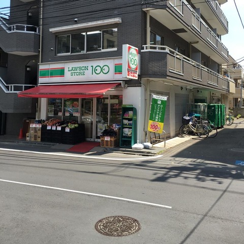 コンビニ　ローソンストア100芦花公園店（コンビニ）まで119m
