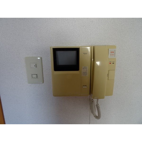 セキュリティ　モニター付きインターホン　※別号室参考写真