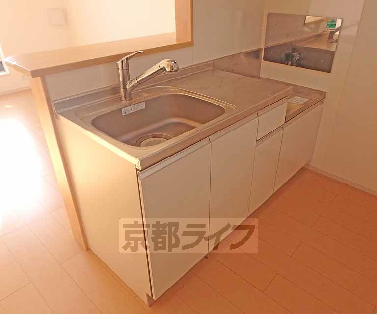 キッチン　２口コンロ設置可能です！