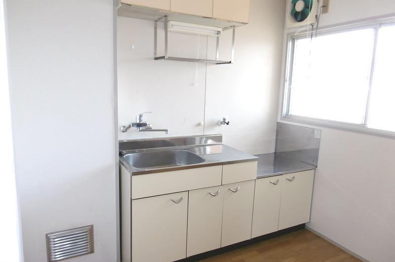 キッチン　キッチンガスコンロ設置可