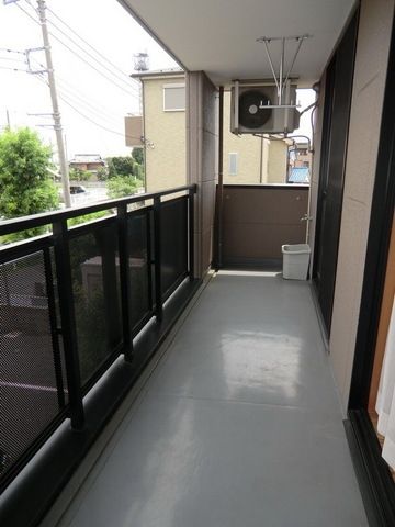 眺望　広々バルコニー