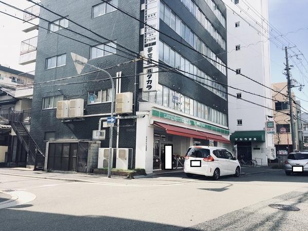 コンビニ　100円ローソン（コンビニ）まで543m