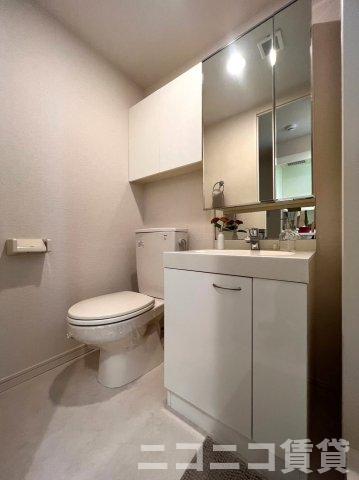 洗面設備　別号室イメージの為、現状を優先致します。