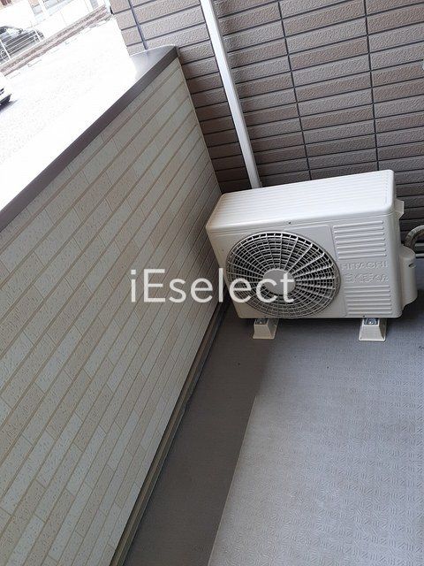 バルコニー　お洗濯物はこちらで