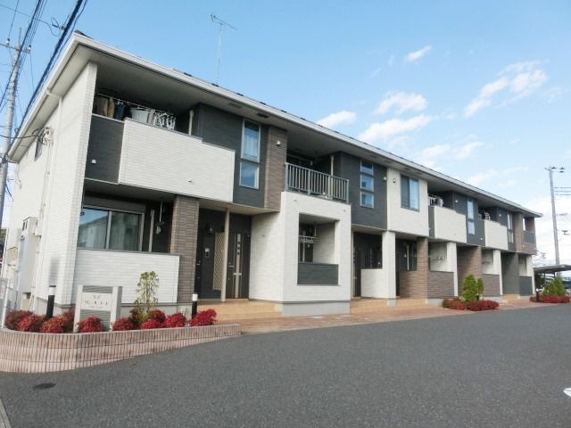 建物外観　経済的な都市ガス、2年毎の更新料が不要