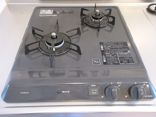キッチン　ガスコンロ　※2024年3月撮影