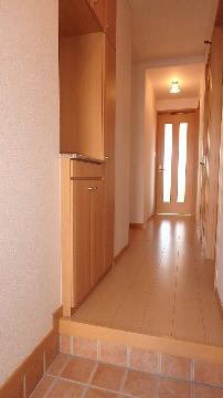 玄関　大きな下駄箱がある玄関♪