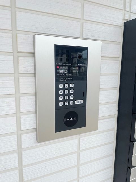 セキュリティ　オートロック付きで防犯面も安心