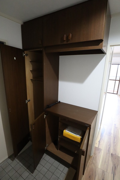 その他設備　大きな下駄箱