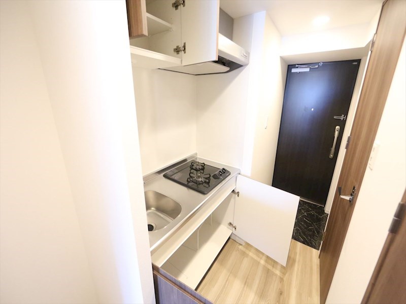 キッチン　システムキッチン（ガス2口コンロ付）