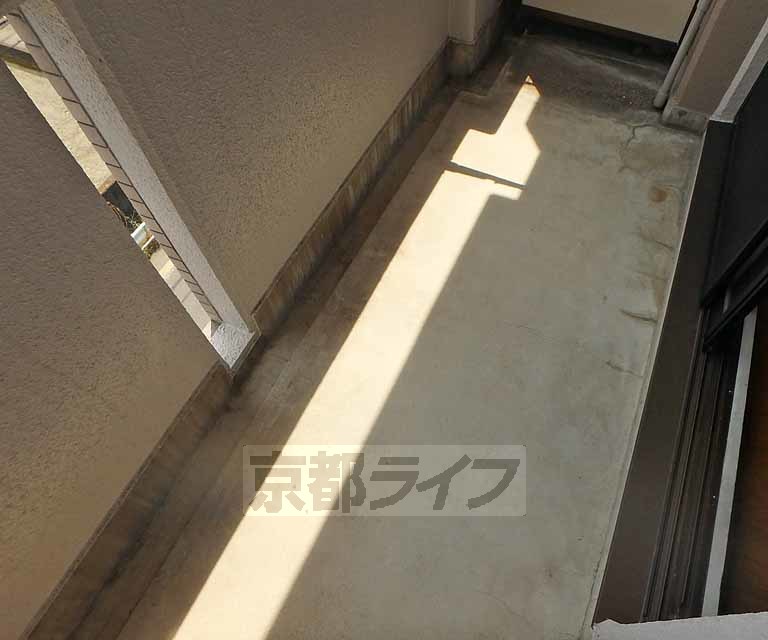 バルコニー　４階ベランダです