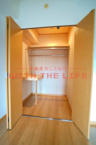 収納　大きなスペースがあり、収納には困りません