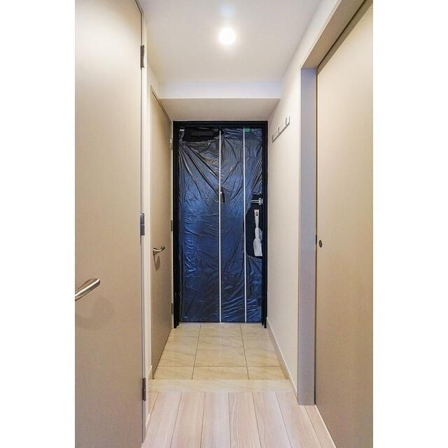 玄関　収納もある玄関です