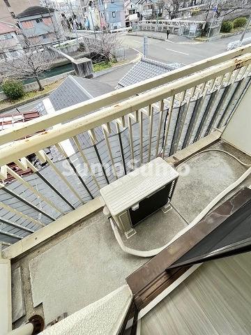 バルコニー　落ち着いた時間を過ごせるバルコニーです