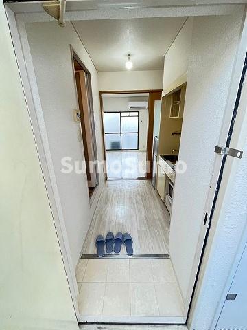 玄関　明るい玄関です