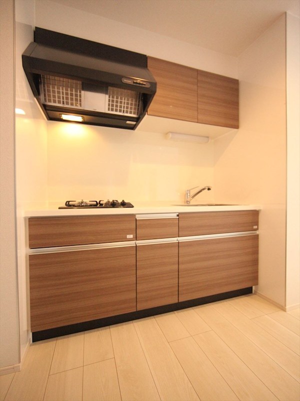キッチン　システムキッチン（ガス2口コンロ付）　同仕様写真