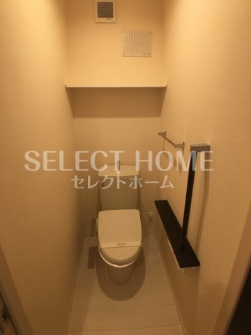 トイレ　ゆったりとした空間のトイレです
