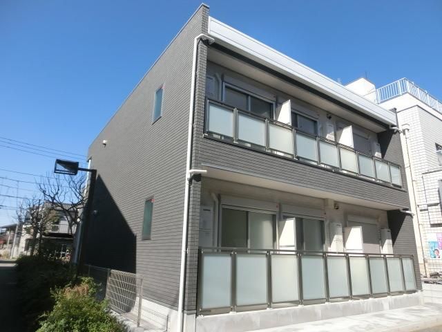 建物外観　駅徒歩４分、セコム完備