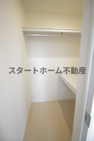 収納　収納のためのスペースです