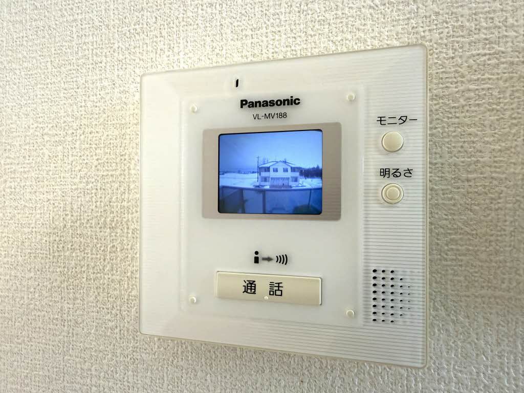 セキュリティ　モニタ付きドアホン